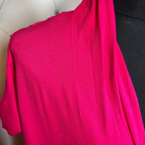 Na Na Vibrant Pink Open Front Cardigan Size M - Picture 4 of 6